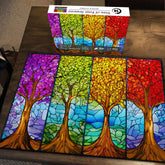 Baum von vier Jahreszeiten Jigsaw Puzzle 1000 Stücke